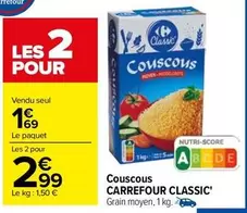 Carrefour - Couscous Classic