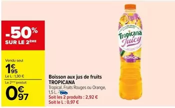 Tropicana - Boisson Aux Jus De Fruits