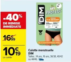 Dim - Culotte Menstruelle