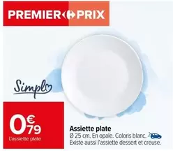 Simply - Assiette Plate