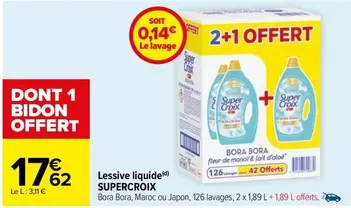 Super Croix - Lessive Liquide