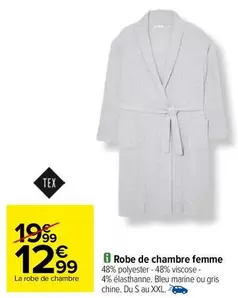 Tex - Robe De Chambre Femme