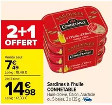 Connetable - Sardines À L'huile