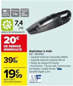 Aspirateur À Main