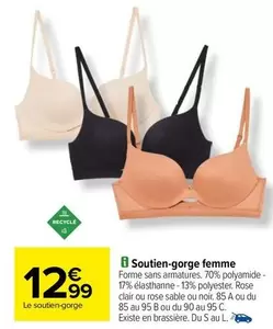 Soutien-gorge Femme offre à 12,99€ sur Carrefour Market