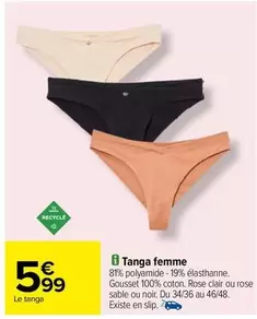 Tanga Femme