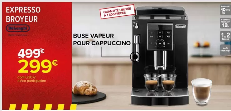 delonghi - expresso broyeur