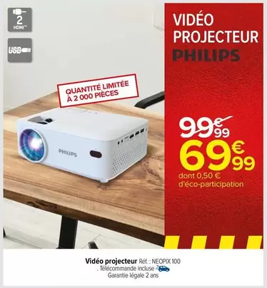 philips - vidéo projecteur