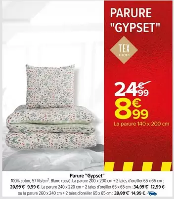 tex - parure "gypset"