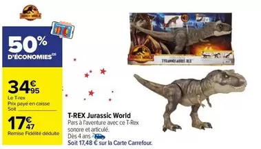 Carrefour - T-Rex Jurassic World