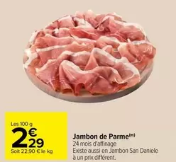 Jambon De Parme