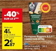 carrefour - parmigiano reggiano a.o.p.