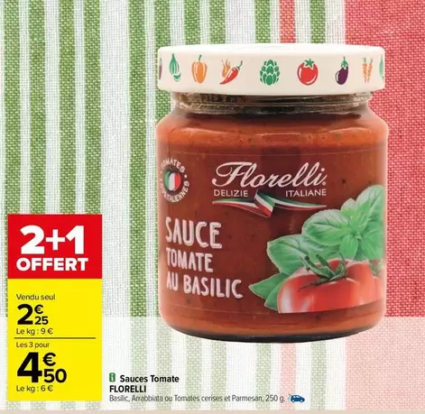 florelli - sauces tomate