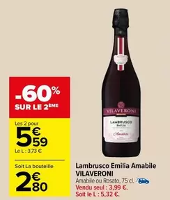 Vilaveroni - Lambrusco Emilia Amabile