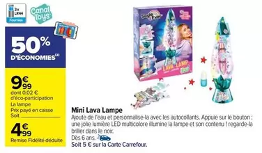 Carrefour - Mini Lava Lampe