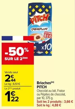 Pitch - Brioches