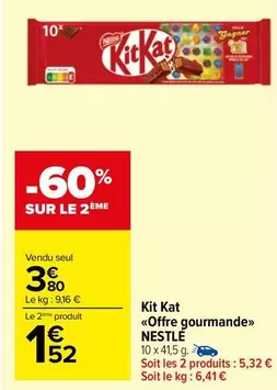 Nestlé - Kit Kat Offre Gourmande