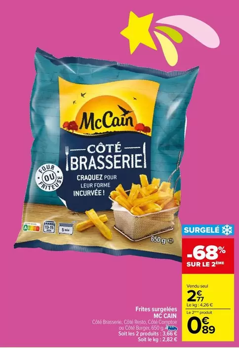 McCain - Frites Surgelées