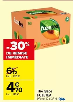 fuzetea - fuze tea - thé glacé