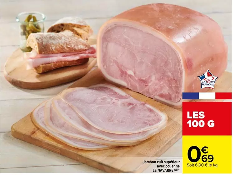 Le Navire - Jambon Cuit Aoptiqueur