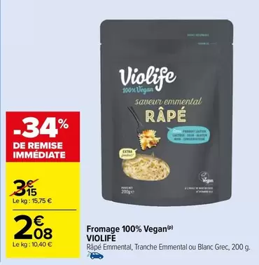 Violife - Fromage 100% Vegan