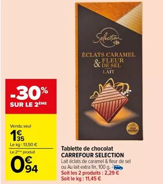 Carrefour - Selection Tablette De Chocolat