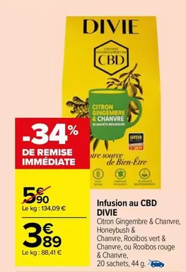 Divie - Infusion Au CBD