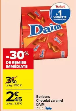 Daim - Bonbons Chocolat Caramel