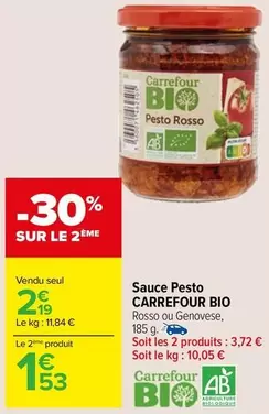 Carrefour - Sauce Pesto