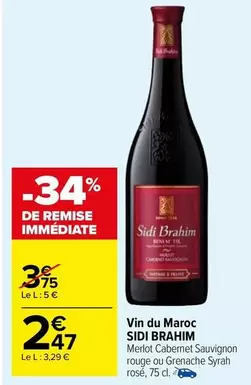 Sidi Brahim - Vin Du Maroc