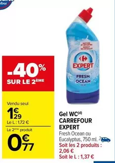 carrefour - gel wc expert