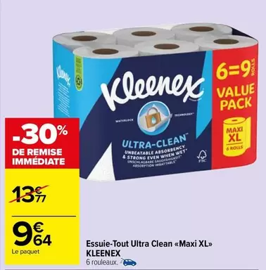 kleenex - essuie-tout ultra clean maxi xl