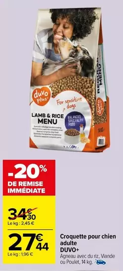 Duvo - Croquette Pour Chien Adulte