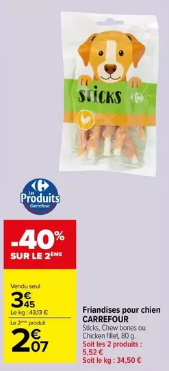 Carrefour - Friandises Pour Chien