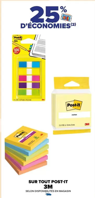 Post-it - 3m - Sur Tout