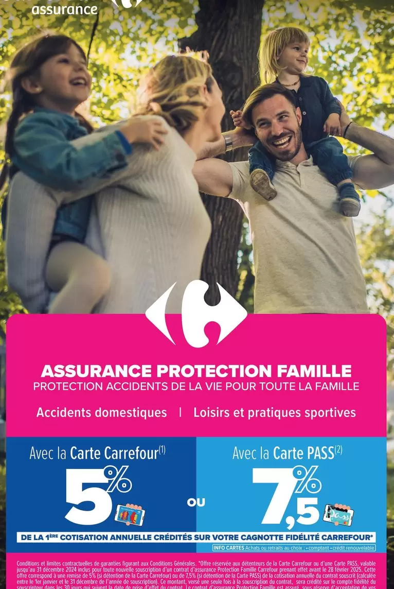 carrefour - assurance protection famille