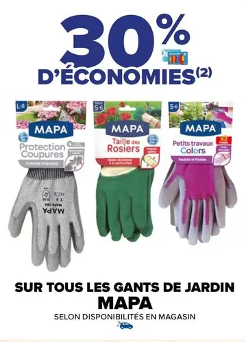 TOUS - Mapa - Sur Tous Les Gants De Jardin