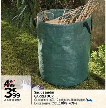 carrefour - sac de jardin