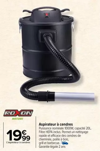 roxon - aspirateur à cendres