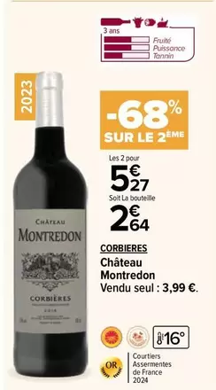 Corbiéres - CHâteau Montredon