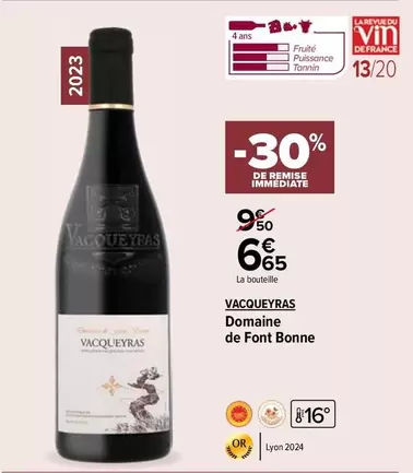 Domaine De Font Bonne - Vacqueyras