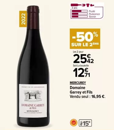 Domaine Garrey - Mercurey