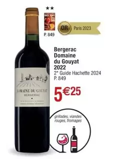 Bergerac Domaine Du Goyagt 2022