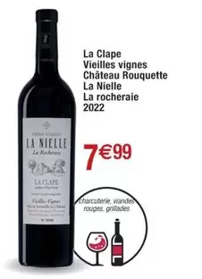 La Clape Vieilles Vignes Château Rouquette La Nielle 2022 - Vin aux caractéristiques exceptionnelles