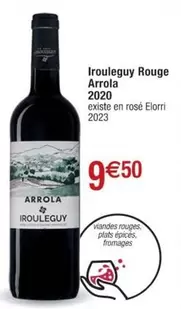 Arrola Irouleguy Rouge 2020