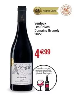 Domaine Brunely - Ventoux Les Grives