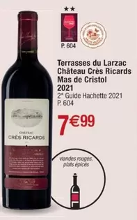 Château Cré Ricards 2021 - Mas De Cristol, Terrasses Du Larzac