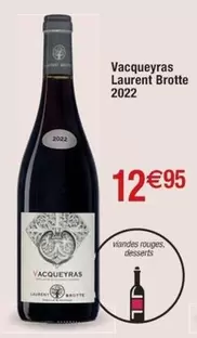 Vacqueyras Laurent Brotte