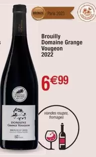 Domaine Grange Vougeon - Brouilly 2022