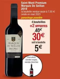 Saint Mont Premium Marquis De Seillan 2019